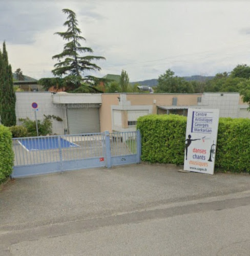 Entrée du centre artistique Georges MARKARIAN